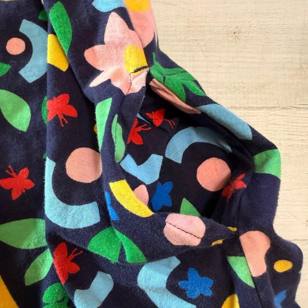 Hanna Andersson‎ girls cotton colorful floral dress 110/5